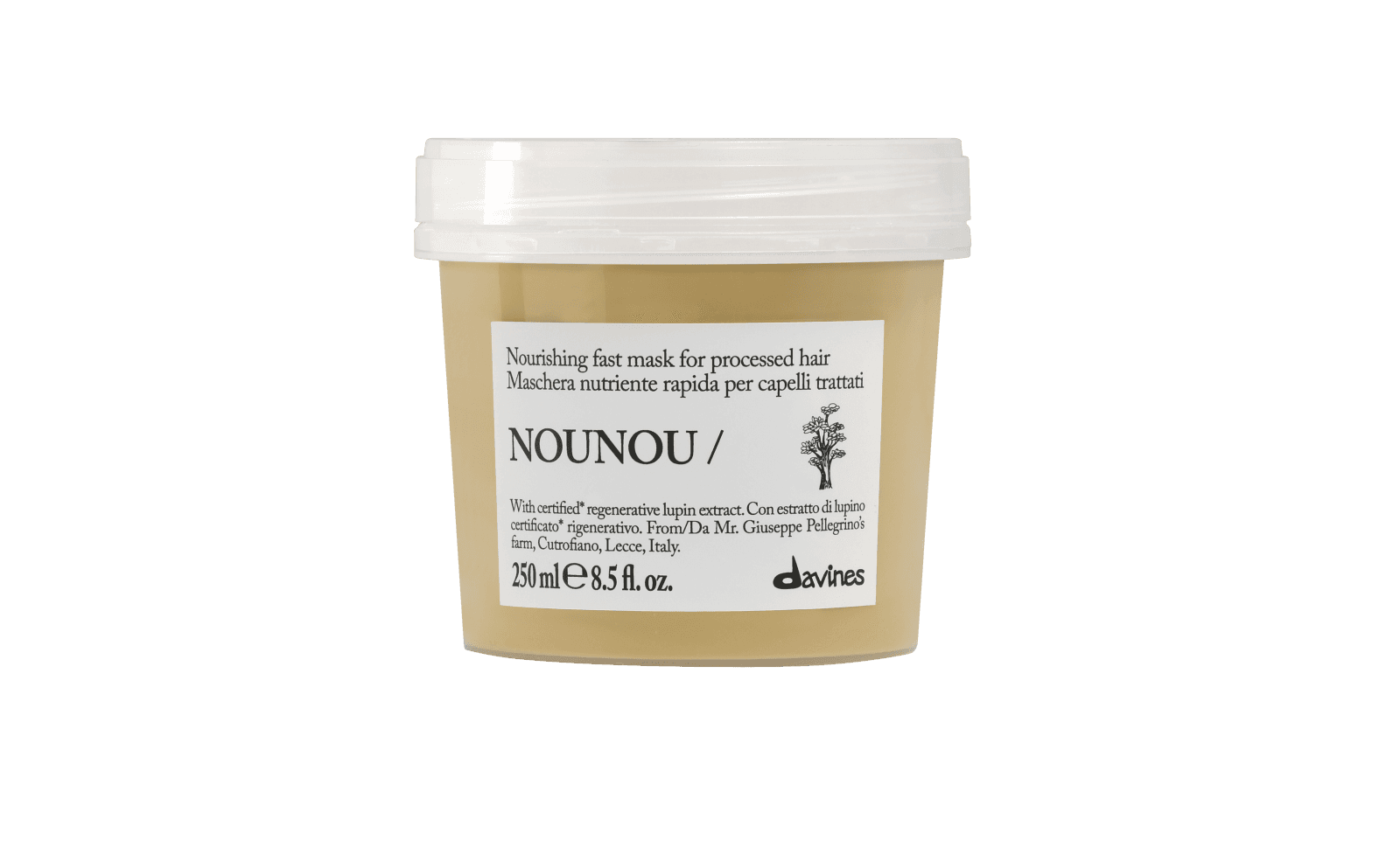 Davines Essential Nounou Nourishing Fast Mask For Processed Hair 250ml