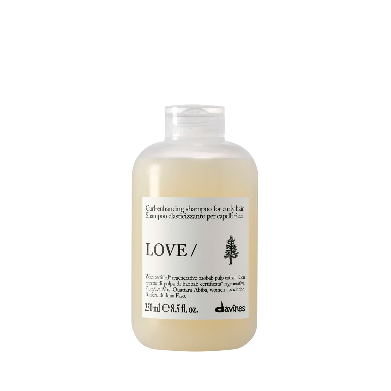 Davines Essential Love Curl-Enhancing Shampoo For Curly Hair 250ml