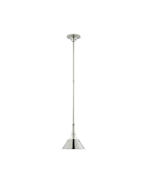 Turlington Pendant Polished Nickel S