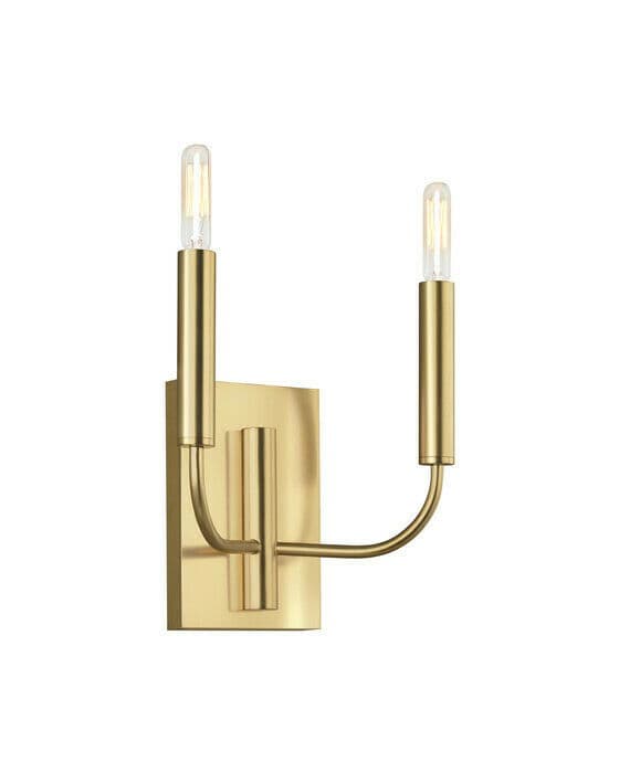 Brianna Double Sconce Brass