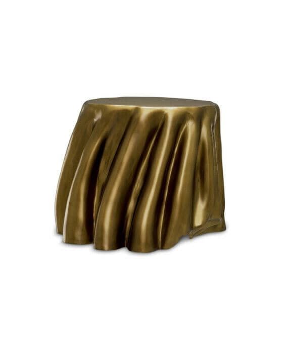 Chabot Side Table Vintage Brass