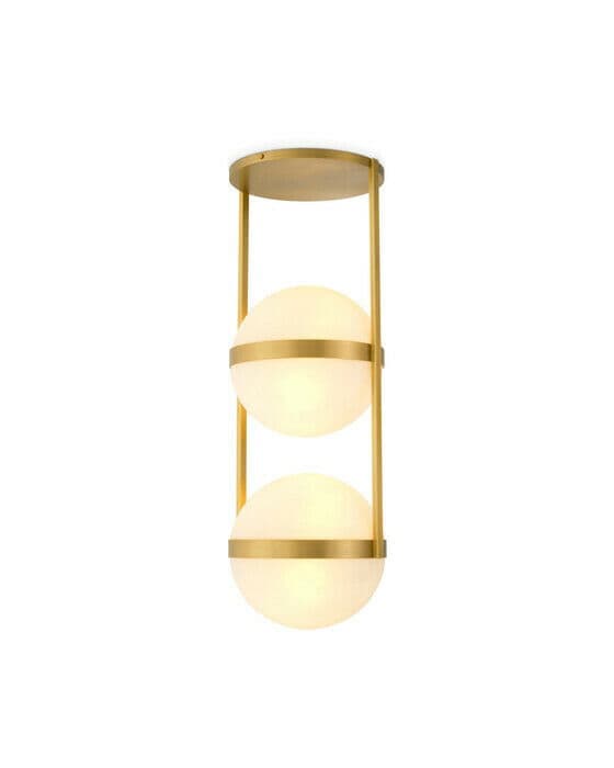 Dover Ceiling Lamp Antique Brass