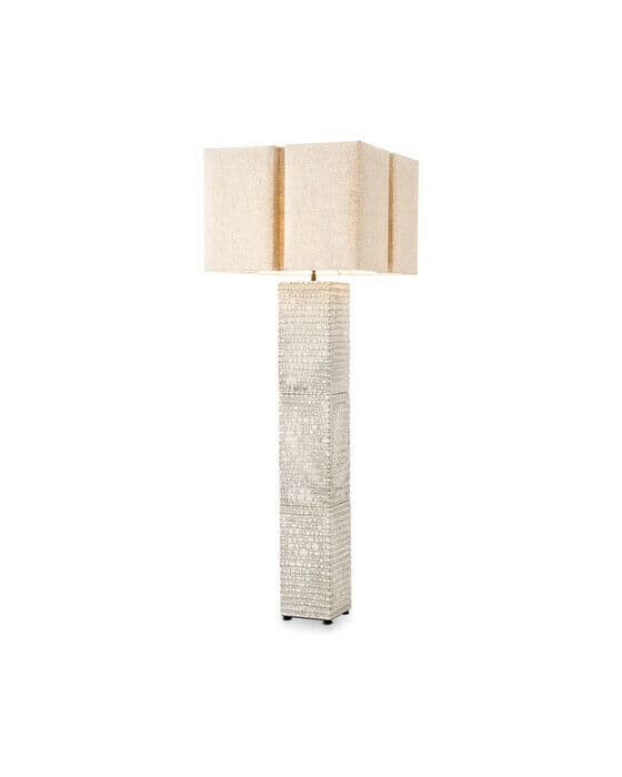 Division Floor Lamp White