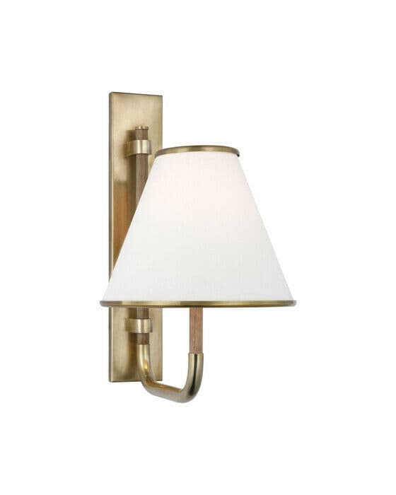 Rigby Sconce Soft Brass Small