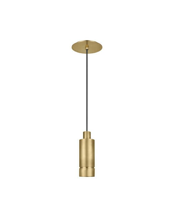 Sottile Pendant Natural Brass S