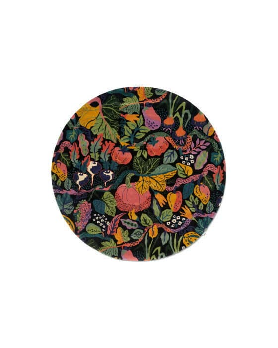 Heritage Garden rund matte charcoal