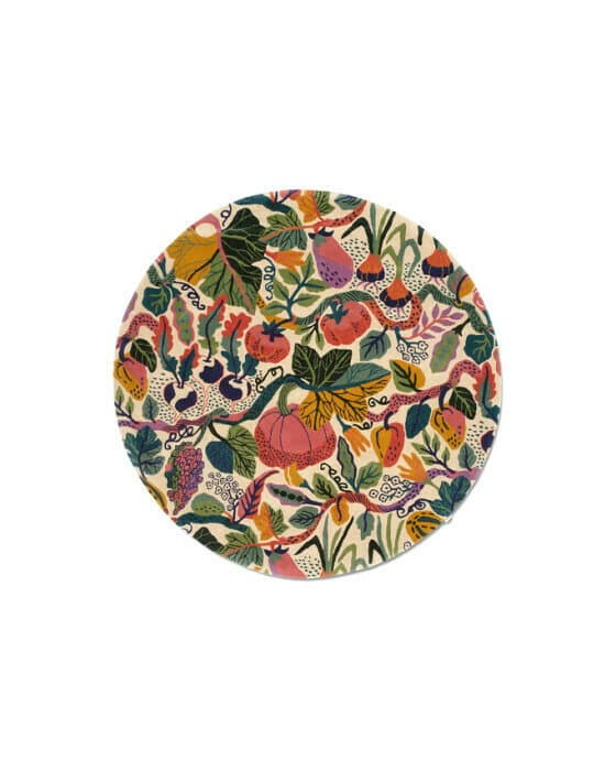 Heritage Garden rund matte cream