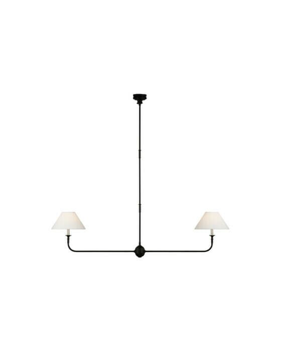 Piaf 2L taklampe patinert jern