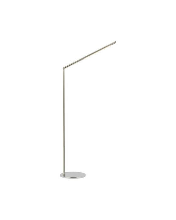 Cona Large Articulating Floor Lamp Nickel