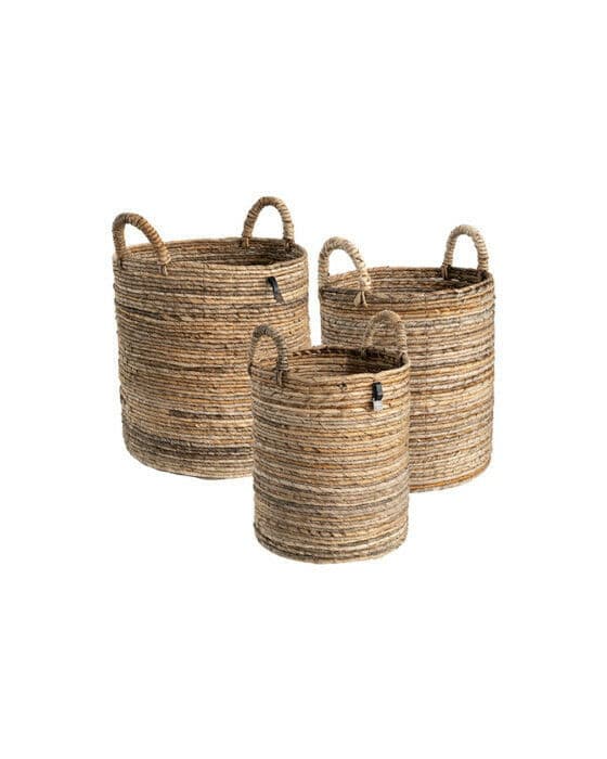 Cesto kurver natur 3-pk