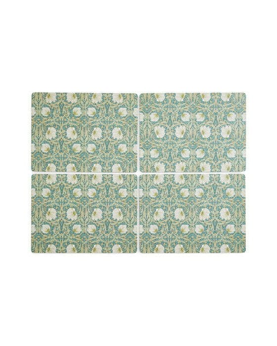 Morris & Co Pimpernel dekkebrikker grønn 4-pk