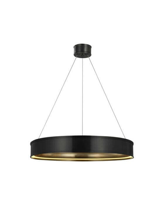Connery 30" Ring Chandelier Bronze
