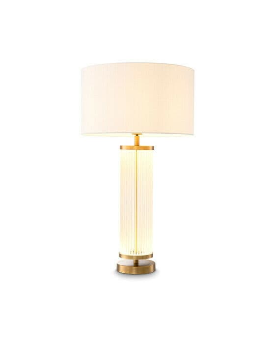 Thibaud bordlampe antique brass