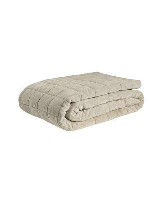 Posh sengeteppe beige OUTLET