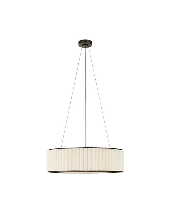 Palati taklampe bronse