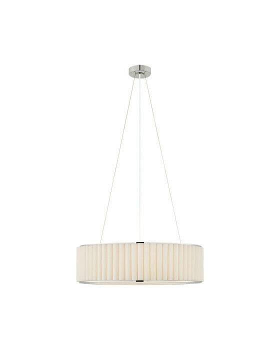 Palati taklampe nikkel