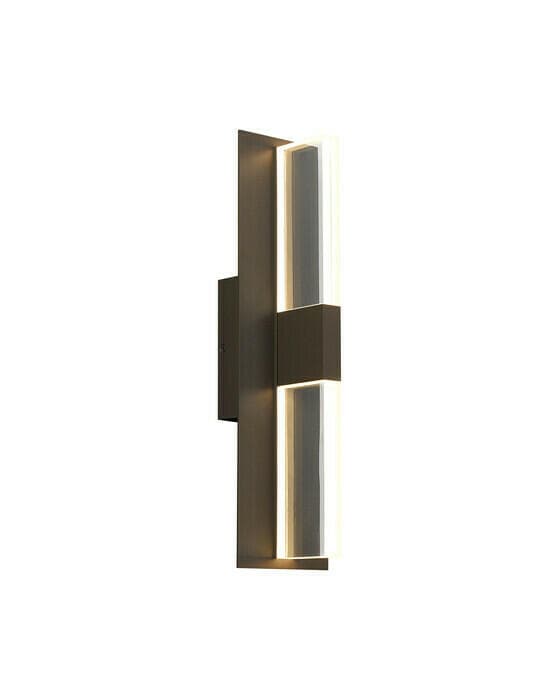 Lyft 18" Outdoor Wall Sconce Black
