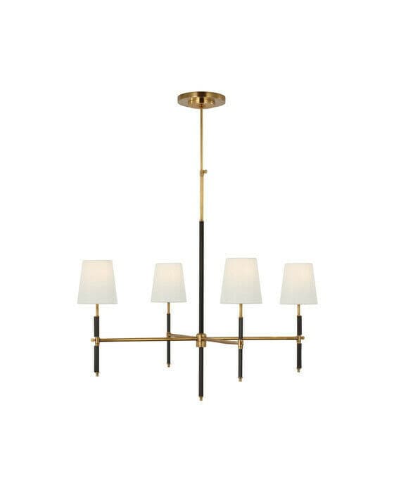 Bryant Wrapped Chandelier Brass L