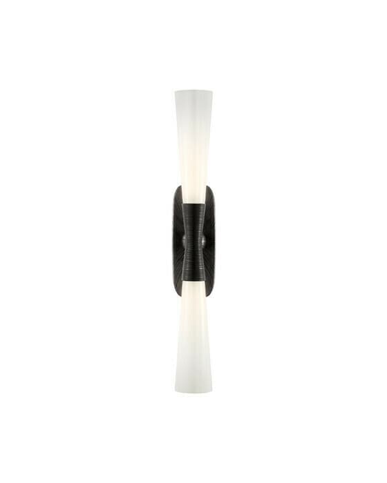 Utopia 32" Double Bath Sconce Aged Iron