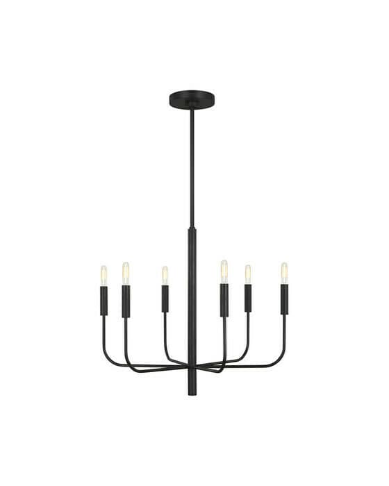 Brianna Chandelier Aged Iron S