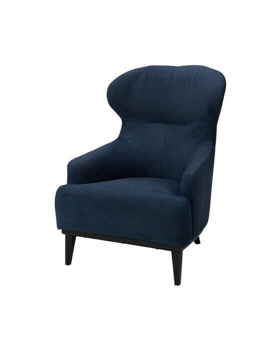Toulouse lenestol simply deep blue