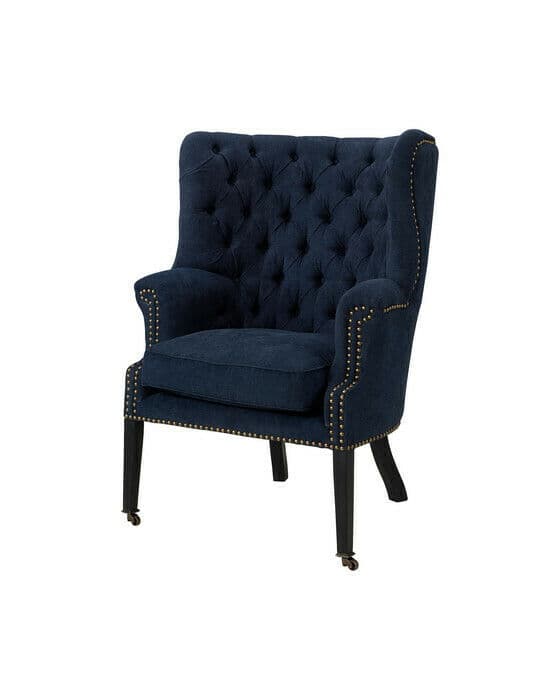 Churchtown lenestol simply deep blue