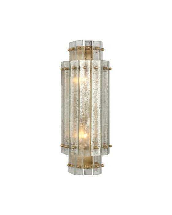 Cadence Tiered Sconce Antique Brass