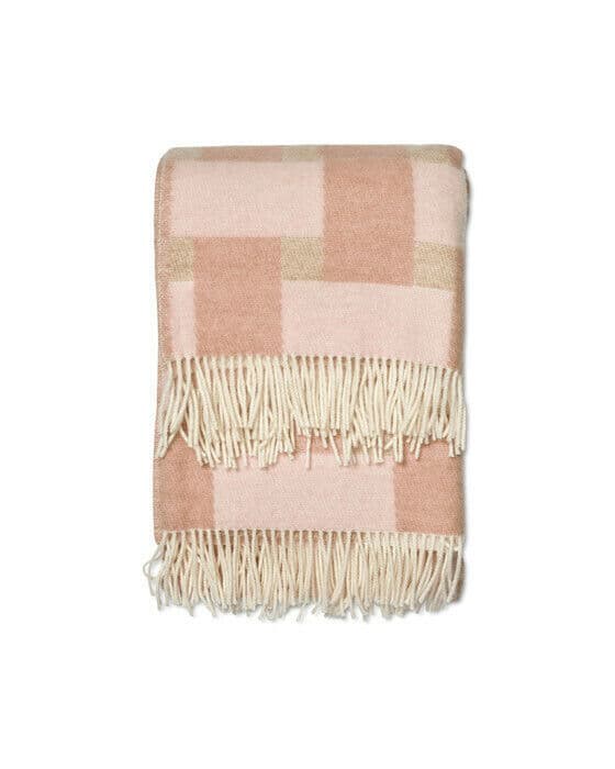 Pledd Weave Rosa