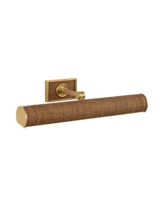 Halwell 18" Picture Light Brass