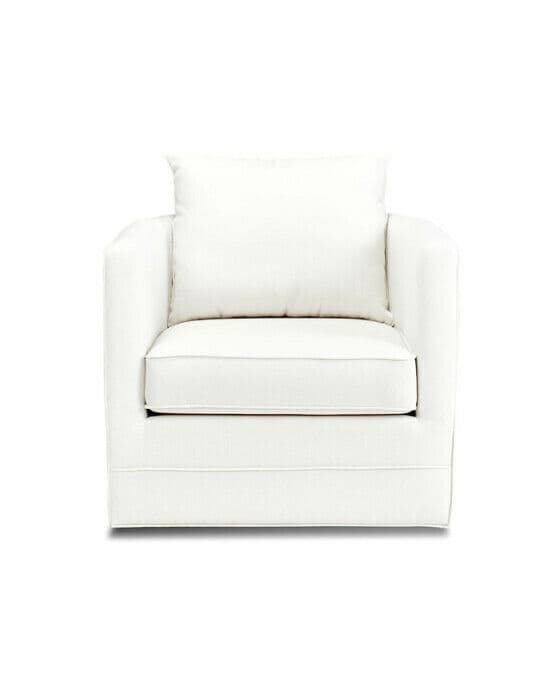 Monroe lenestol, offwhite