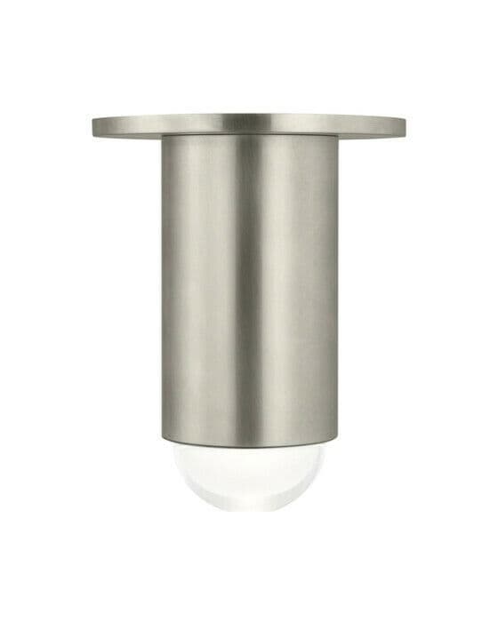 Ebell Flush Mount Antique Nickel S