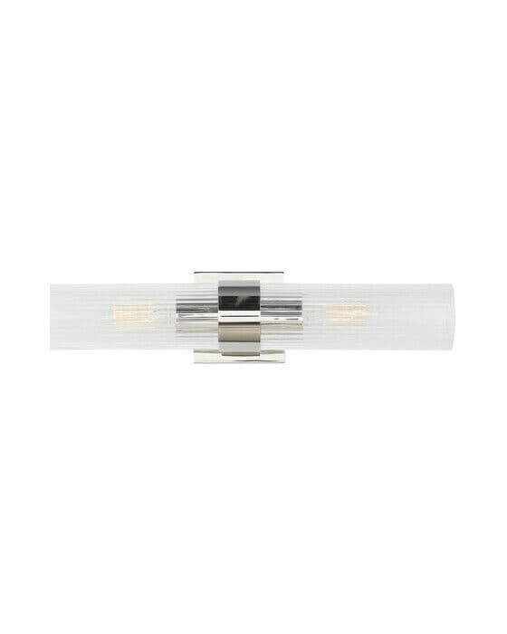 Geneva Linear Sconce Nickel