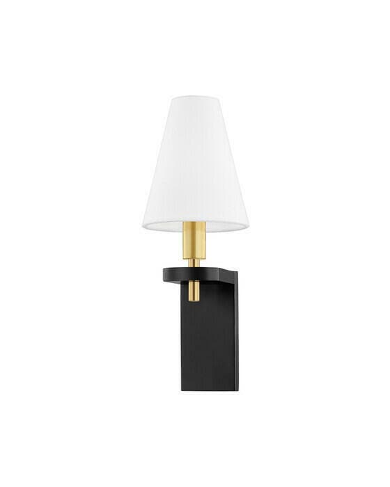 Dooley vegglampe antikk messing/bronse