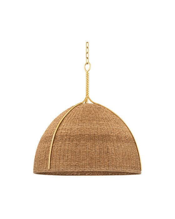 Woodlawn taklampe vintage gold