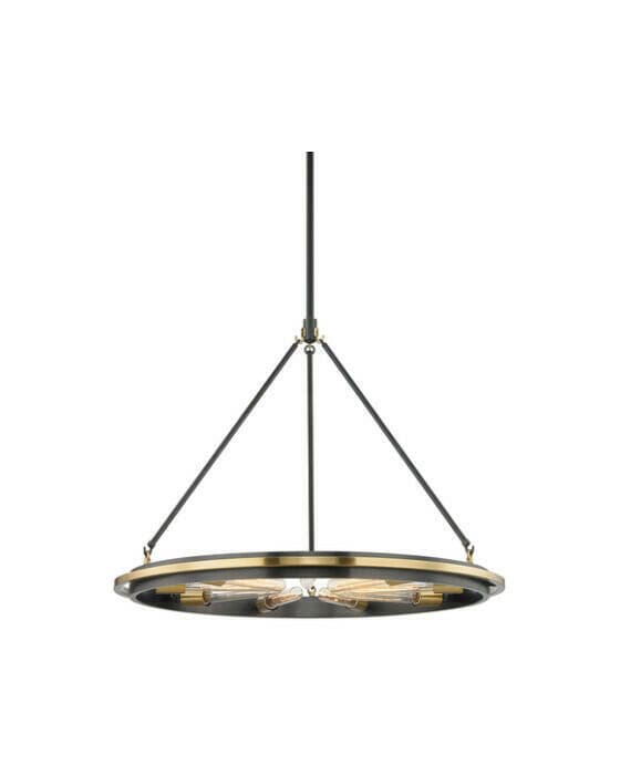 Chambers takkrone antikk messing/bronse