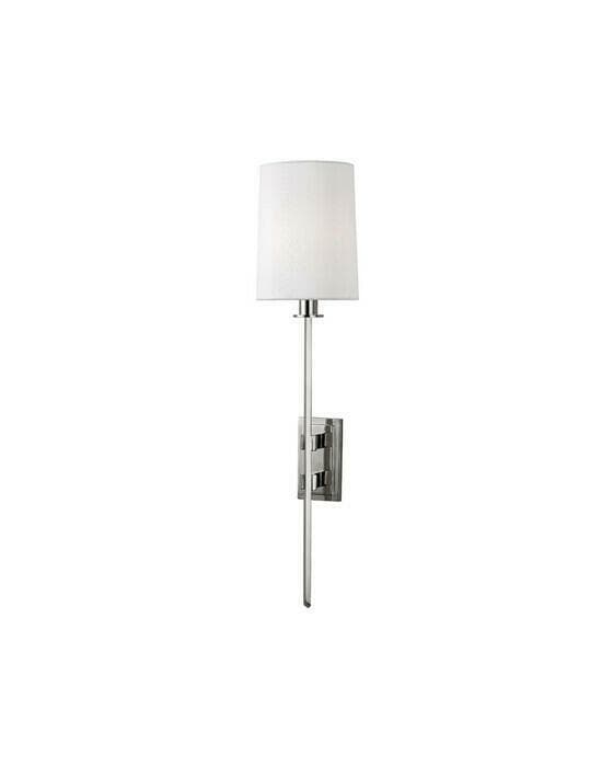 Fredonia vegglampe i nikkel