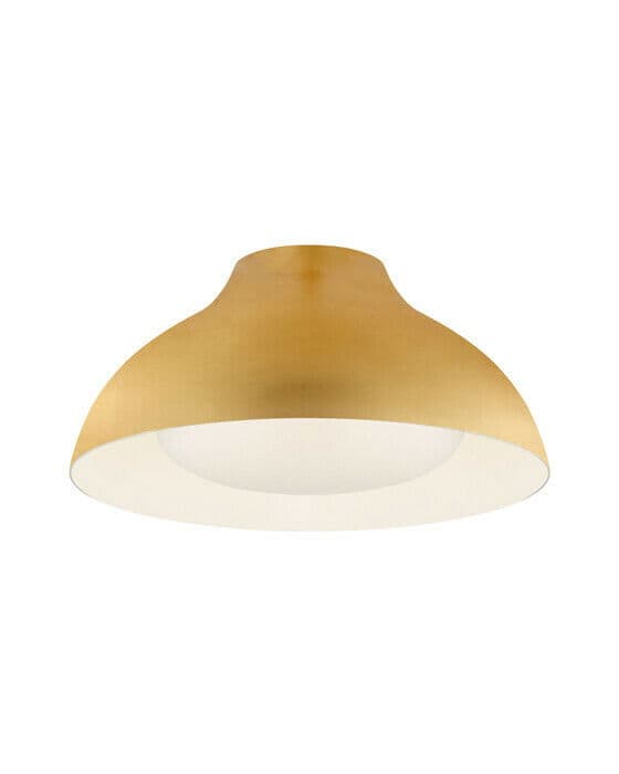 Agnes 15" Flush Mount Gild