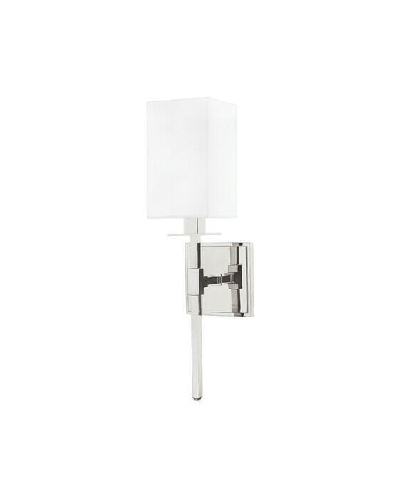 Taunton vegglampe nikkel