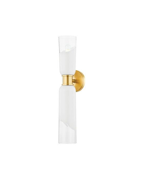 Wasson vegglampe antikk messing