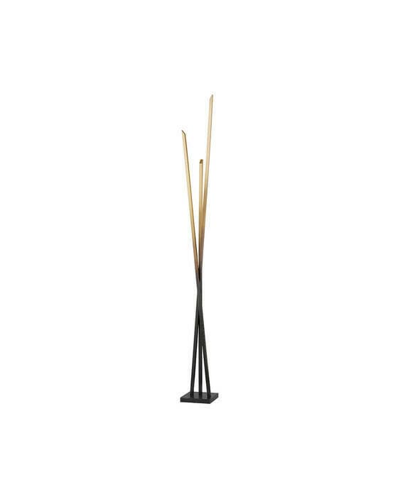 Gansevoort gulvlampe gradient messing