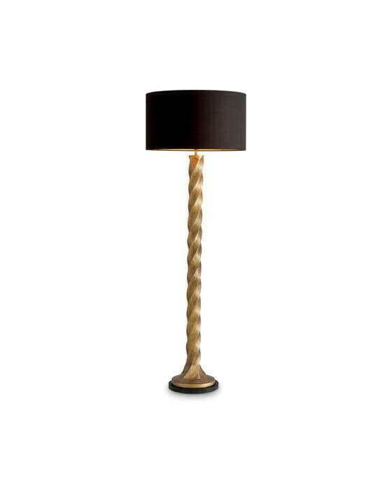 Costanza Floor Lamp Vintage brass