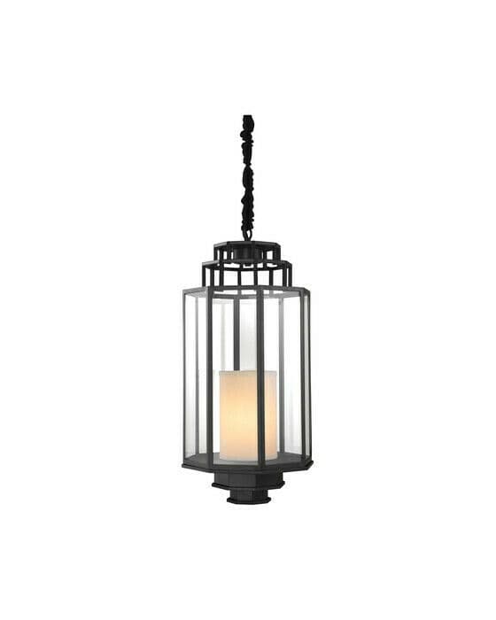 Monticello taklampe svart