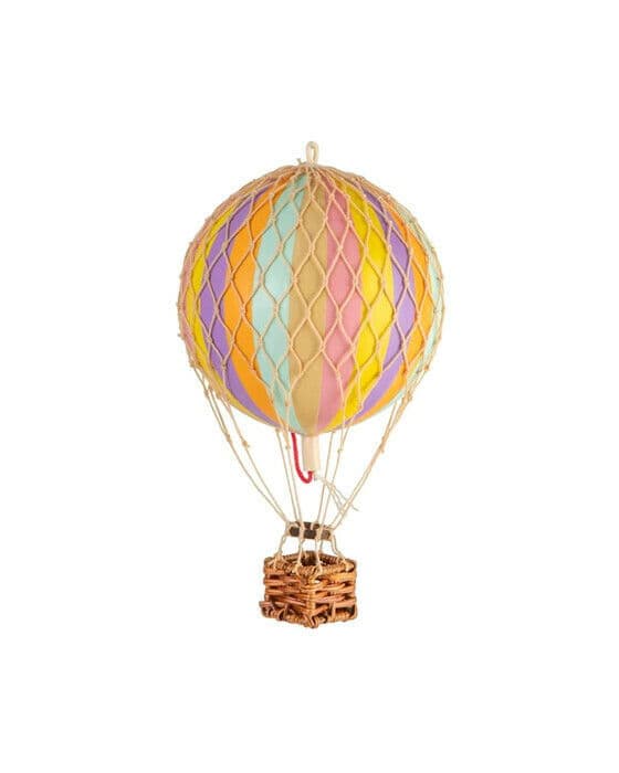 Floating the skies luftballong rainbow/pastel