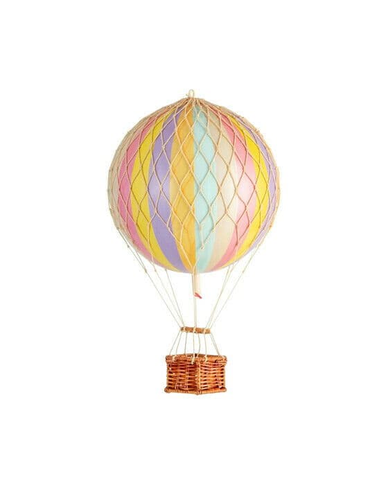 Travels Light luftballong rainbow/pastel