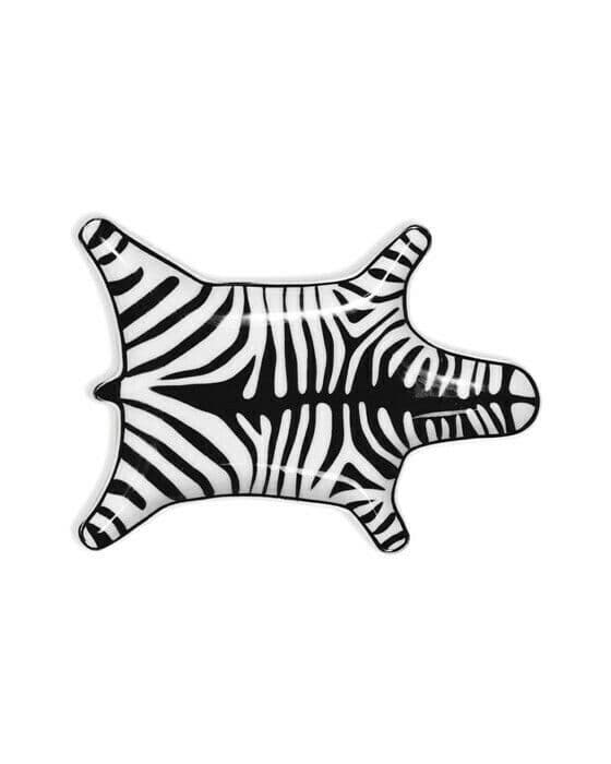 Zebra fat svart