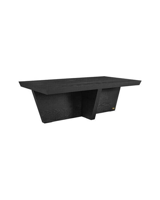 Trent sofabord svart 75x140cm