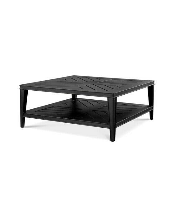 Bell Rive salongbord, svart, kvadrat