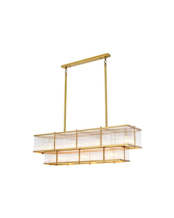 Le Marais taklampe, messing