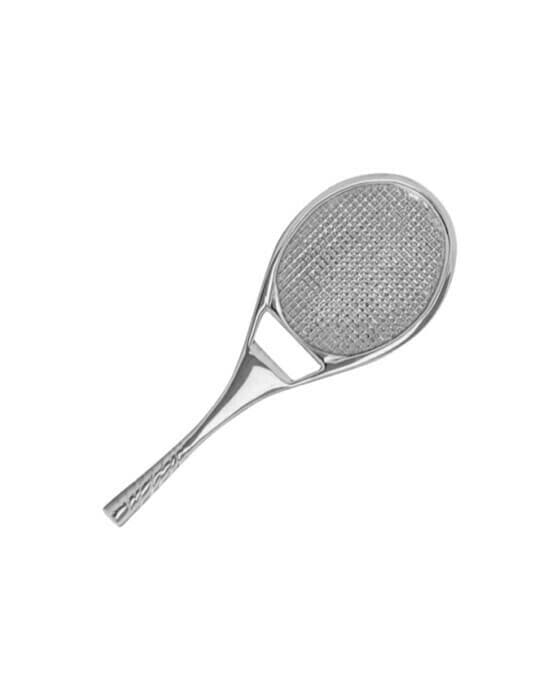 Tennisracket flaskeåpnere sølv