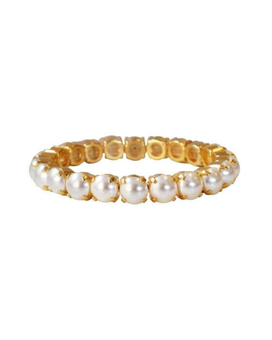 Gia Stud armbånd pearl